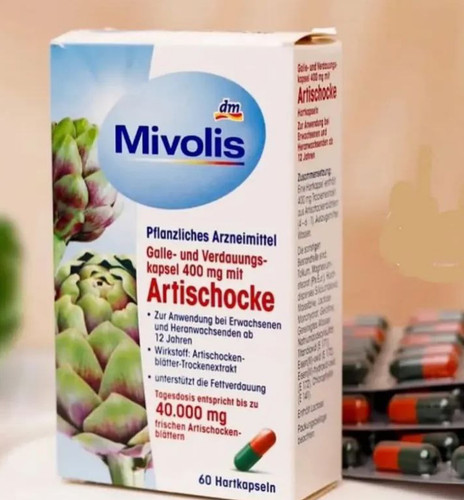 کپسول گیاهی Mivolis با عصاره آرتیشو