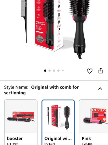 برس حرارتی Revlon OneStep مدل Original with comb