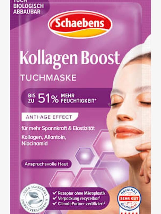 ماسک کلاژن بوست Schaebens