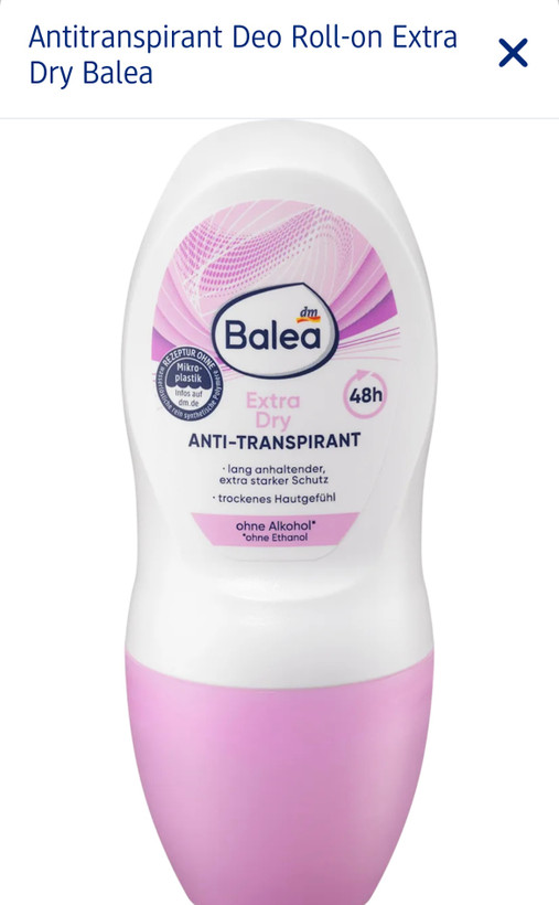 رول ضد تعریق دئودورانت باله