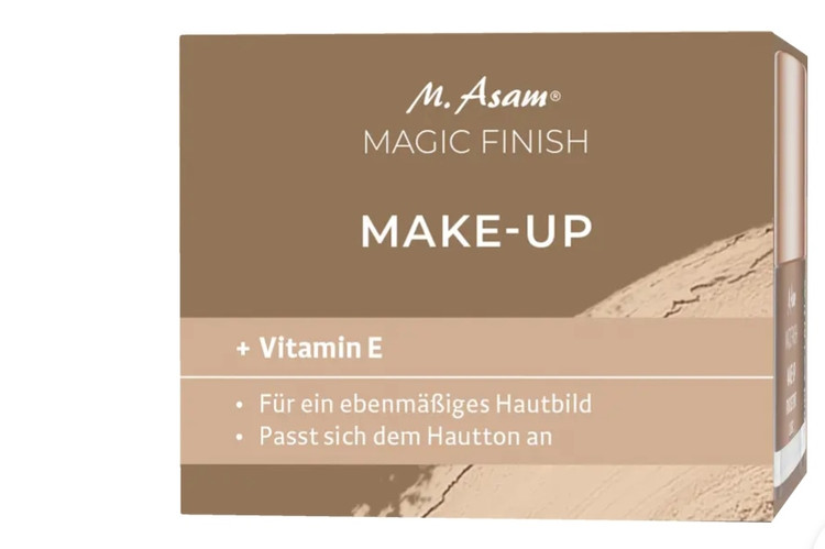کرم پودر جادویی مجیک فینیشMagic finish حاوی ویتامینEبرندM.asam