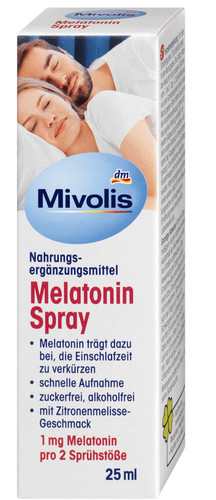 اسپری دهانی ملاتونین خواب آور و آرامش بخش صد در صد گیاهی