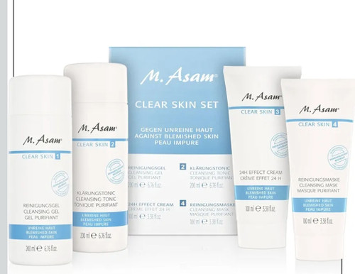 ست پاک کننده و مراقبتی پوست های چرب برند M.Asam