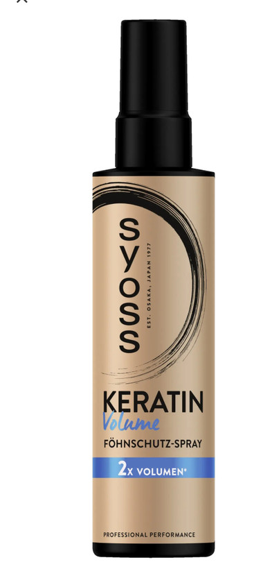 اسپری محافظ حرارت و حجمدهنده مو سایوس کراتین (SYOSS Keratin Volume)