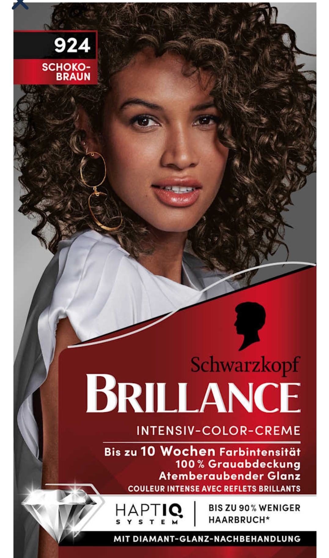 گ موی قهوه ای شکلاتی  شوارتزکوف Schwarzkopf Brillance Intensive Color-Creme