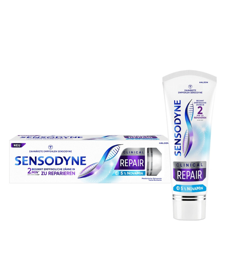 خمیردندان مخصوص دندانهای حساس Sensodyne Clinical Repair