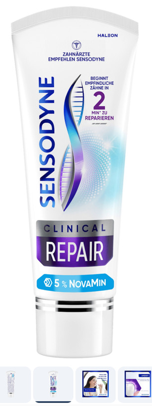 خمیردندان مخصوص دندانهای حساس Sensodyne Clinical Repair