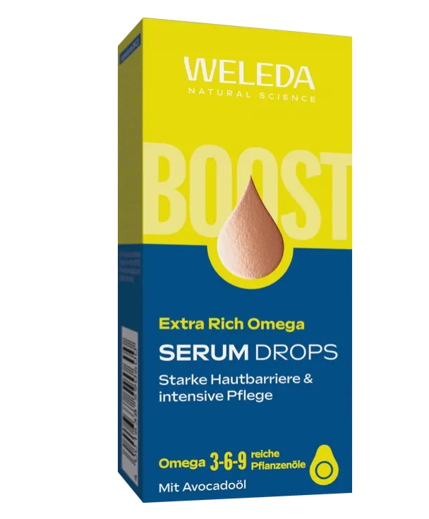 سرم تقویتی صورت  امگا ولدا (Weleda Omega Serum Booster Drops)