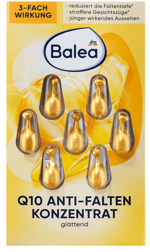 Balea Q10 Anti-Falten Konzentrat mit Ginseng-Extrakt
