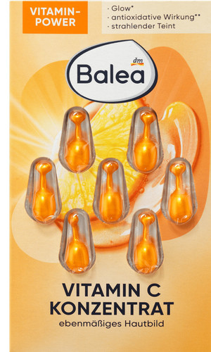 کنسانتره ویتامین C باله آبرای درخشندگی و شادابی پوست