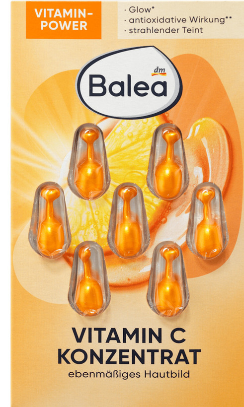 کنسانتره ویتامین C باله آبرای درخشندگی و شادابی پوست