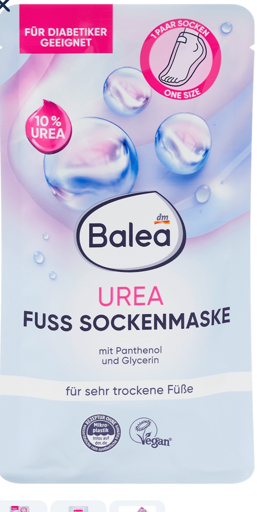 ماسک جورابی اوره برای پا  از برند باله‌آ