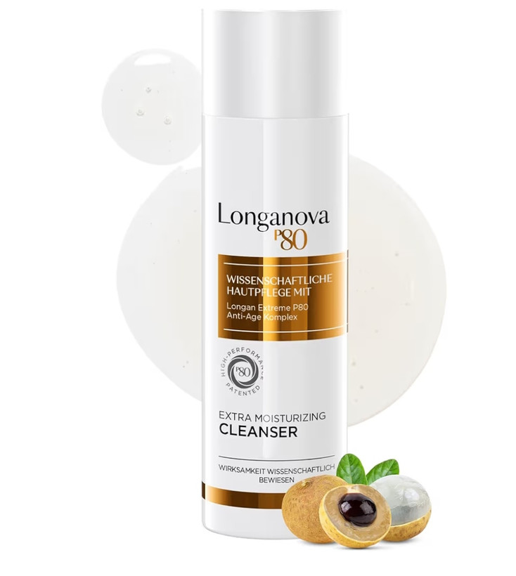 شوینده (پاک کننده) مرطوب کننده اضافی صورت از برند لانگانووا P80