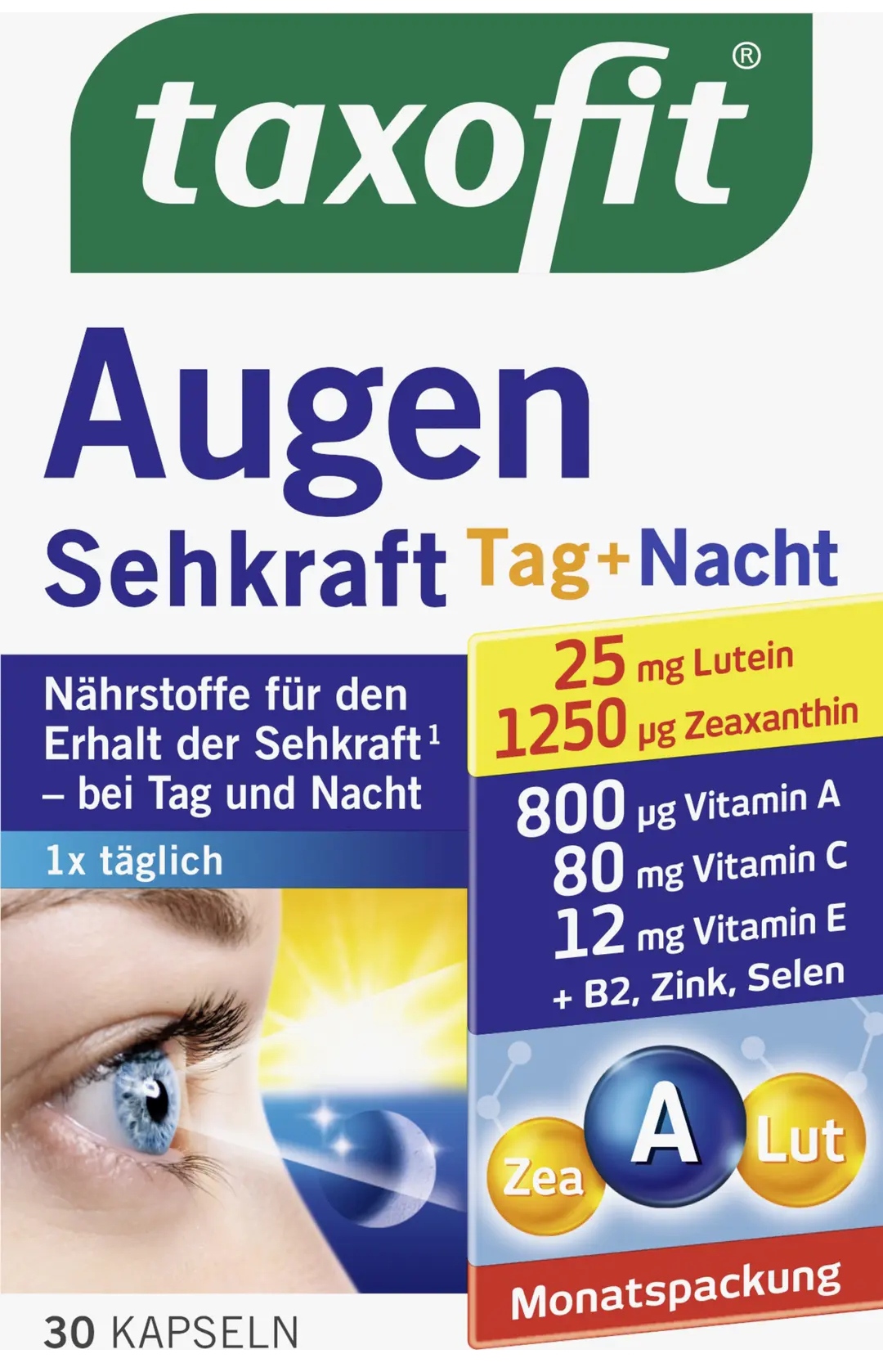 مکمل بینایی و سلامت چشم تاکسوفیت