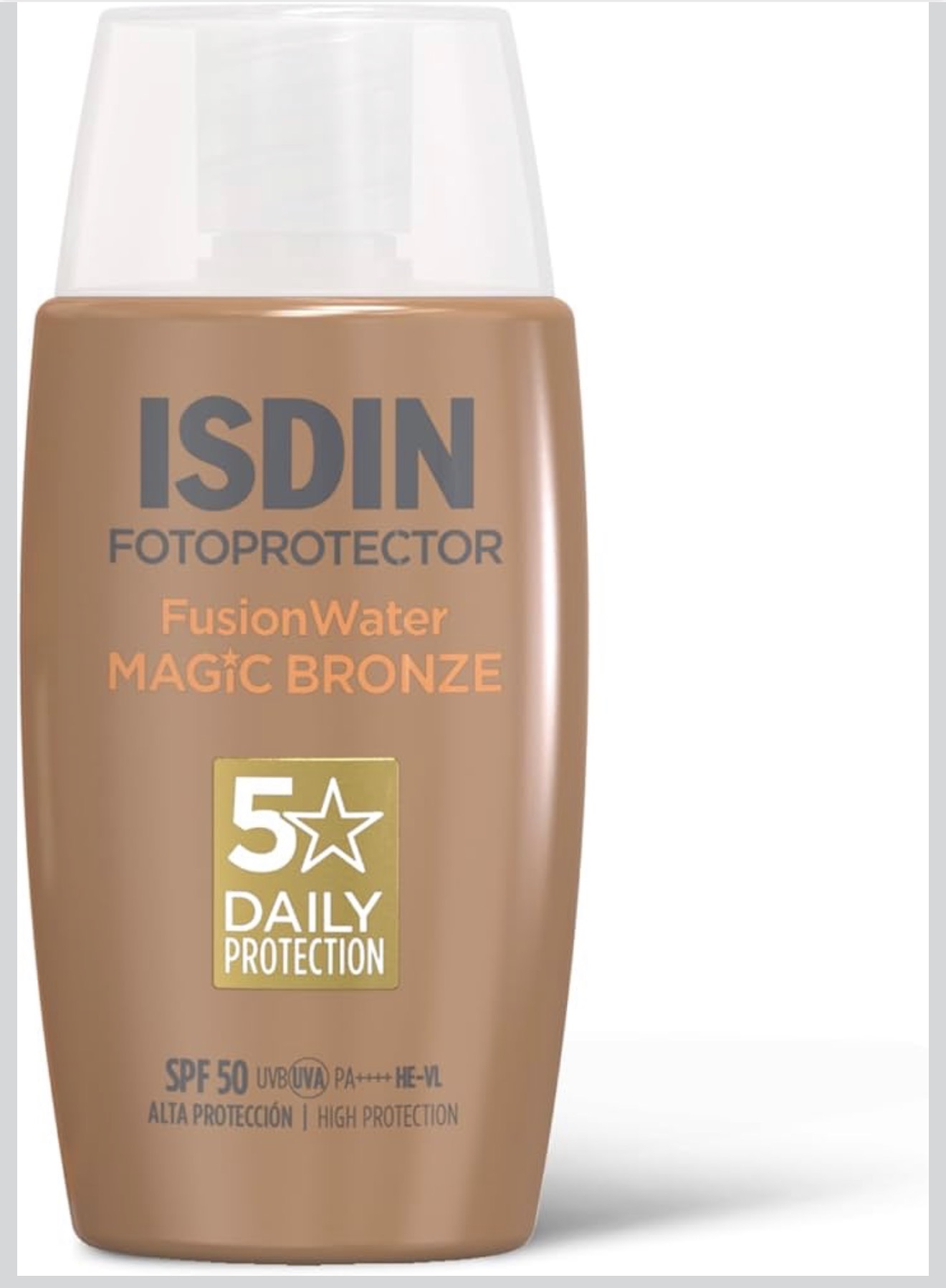 Isdin sunscreen bronze Spf50