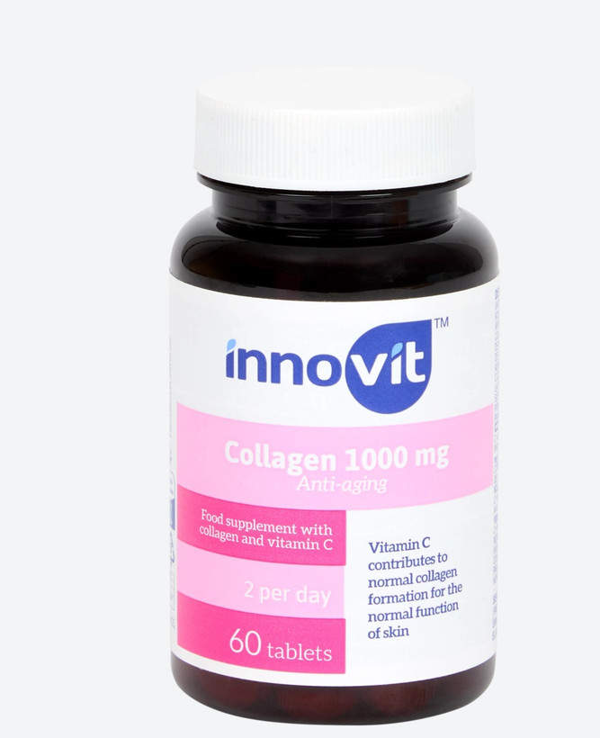 قرص کلاژن ۱۰۰۰ میلیگرم اینویت 60عددی Innovit Collagen 1000 mg