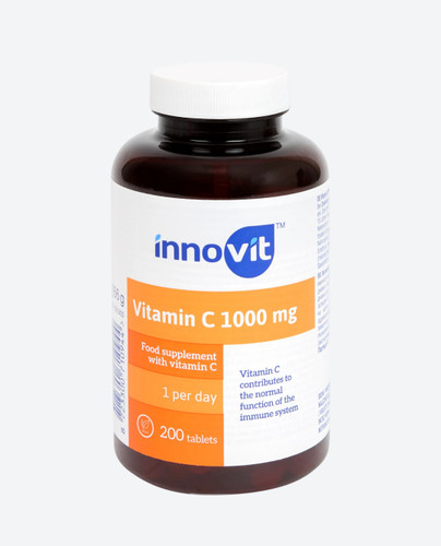 💊 قرص ویتامین C اینویت ۱۰۰۰ میلیگرمInnovit Vitamin C 1,000 mg Tablets