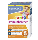 مکمل جویدنی تقویتکننده سیستم ایمنی کودکان سانوتکت 60تایی– Sanotact Junior Immunbärchen