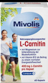 ال–کارنیتین میوولیس با منیزیم و ویتامین B12 – Mivolis L-Carnitin