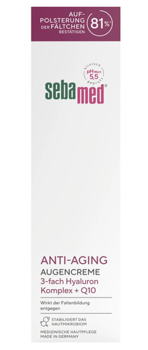 کرم دور چشم ضد پیری سبامد sebamed Anti-Ageing Q10 Lifting Eye Cream (کرم دور چشم ضدپیری سبامد Q10 لیفتینگ)