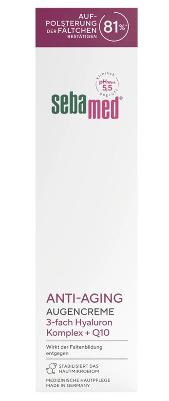 کرم دور چشم ضد پیری سبامد sebamed Anti-Ageing Q10 Lifting Eye Cream (کرم دور چشم ضدپیری سبامد Q10 لیفتینگ)