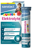 قرص جوشان الکترولیت و منیزیم کودکان با طعم توتفرنگی (sanotact Electrolyte Junior)