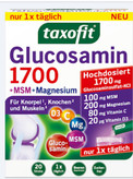 ساشه /پودر نوشیدنی گلوکزامین 1700 + MSM + منیزیم با طعم بری تاکسوفیت (TAXOFIT Glucosamin 1700 + MSM + Magnesium Trinkgranulat)
