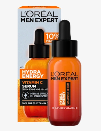 سرم ویتامین C انرژیبخش صورت مردانه هیدرا انرژیl.o.r.e.a.l