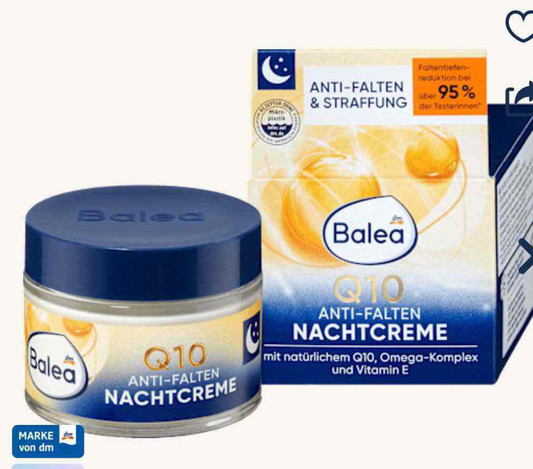 کرم شب ضدچروک و سفتکننده Q10 برند B-A-L-E- (B-A-L-E-Q10 Anti-Wrinkle & Firming Cream)