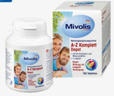 قرص مولتیویتامین و مینرال دپوت A تا Z میوولیس (Mivolis A–Z Depot Tabletten)